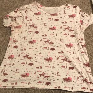 Western Cowboy Cowgirl Tee Shirt